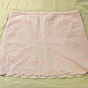 Vineyard Vines Seersucker Skirt